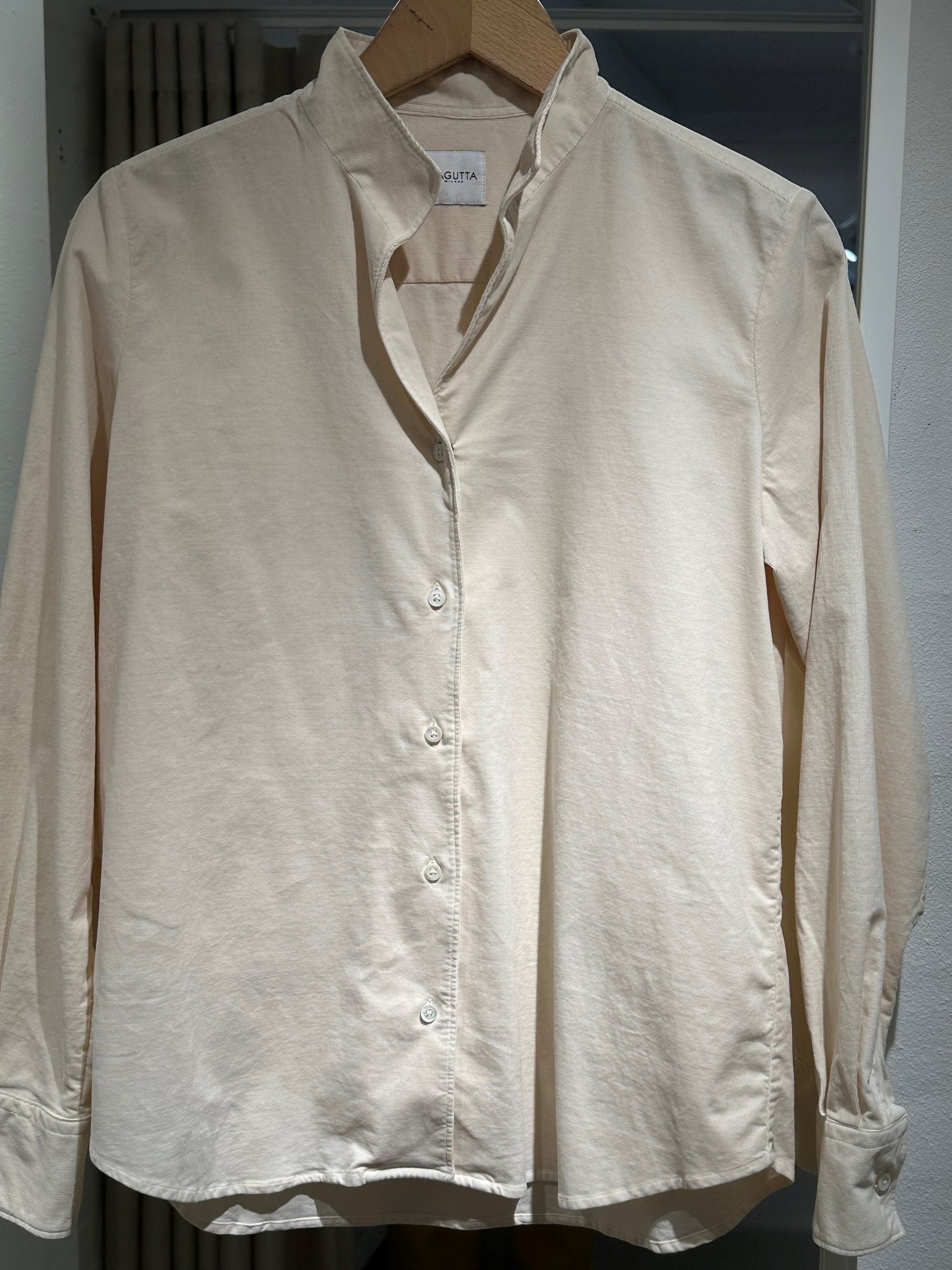 Bagutta Brooke Shirt Cream Babyfløjl - Den Lille Ida - Bagutta