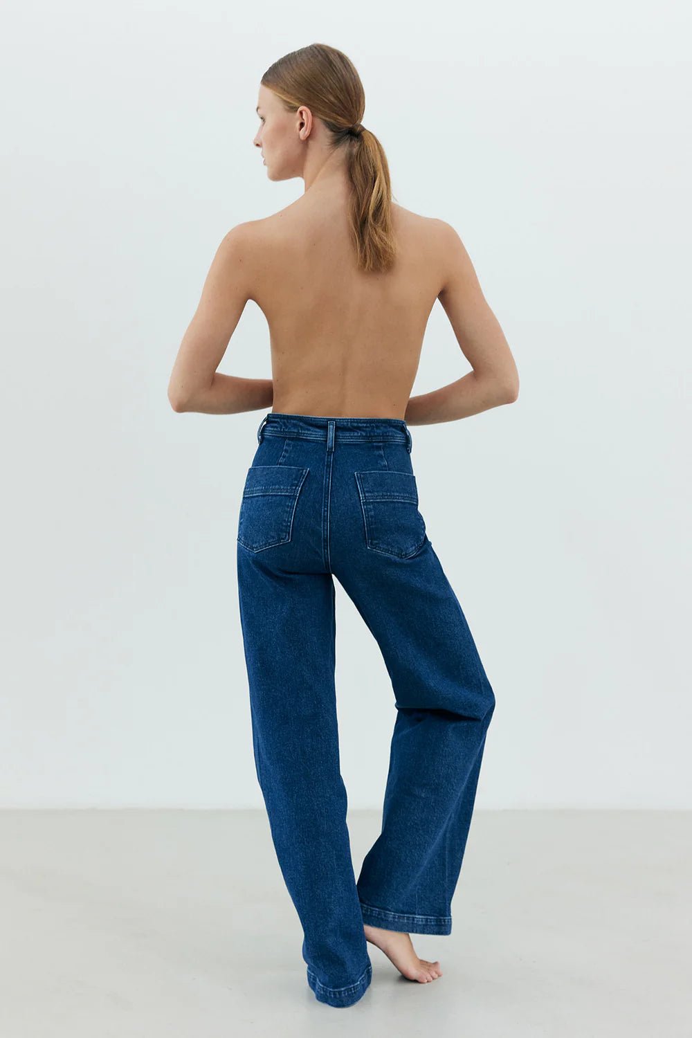 Britt Sisseck Kaia Denim Long - Den Lille Ida - Britt Sisseck