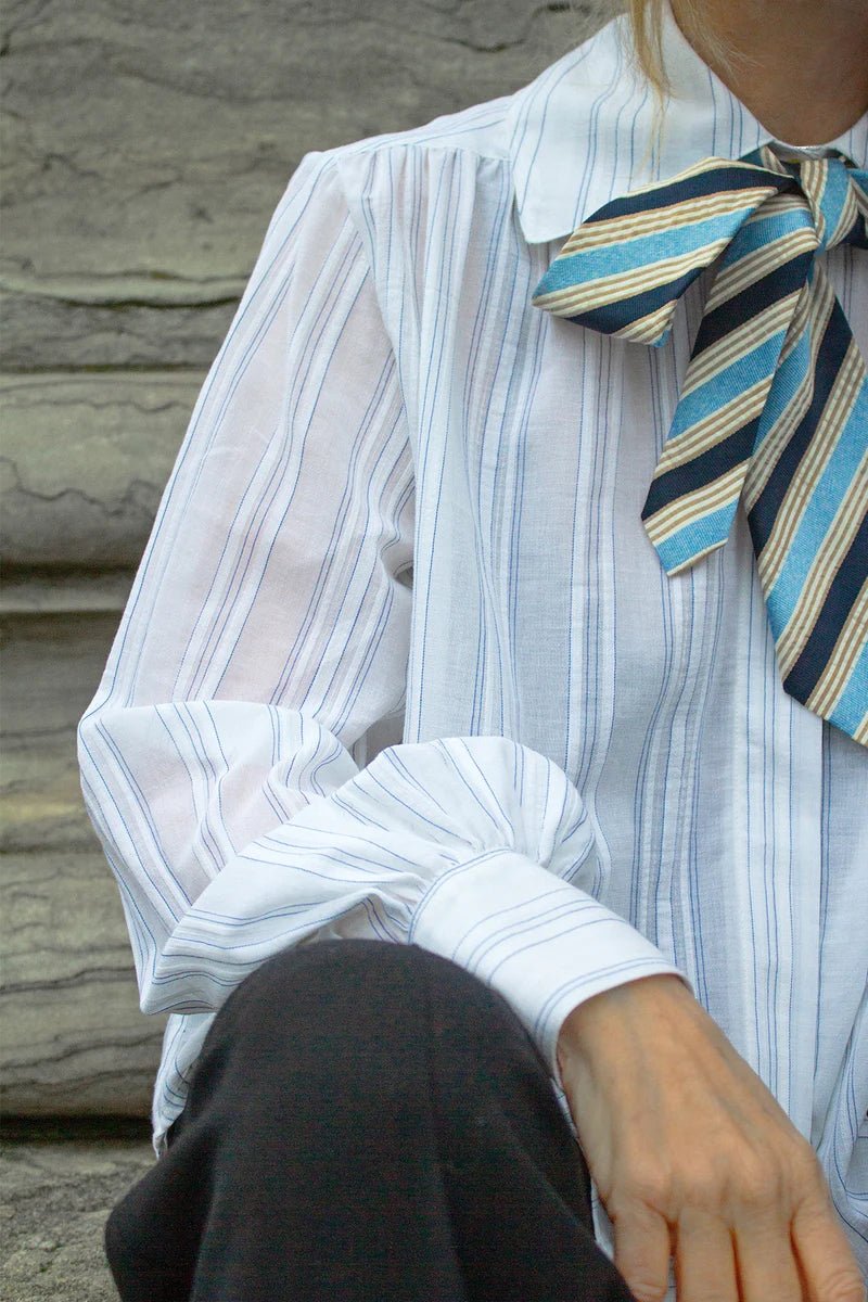 Britt Sisseck Shirt Florence Bluette Stripe - Den Lille Ida - Britt Sisseck