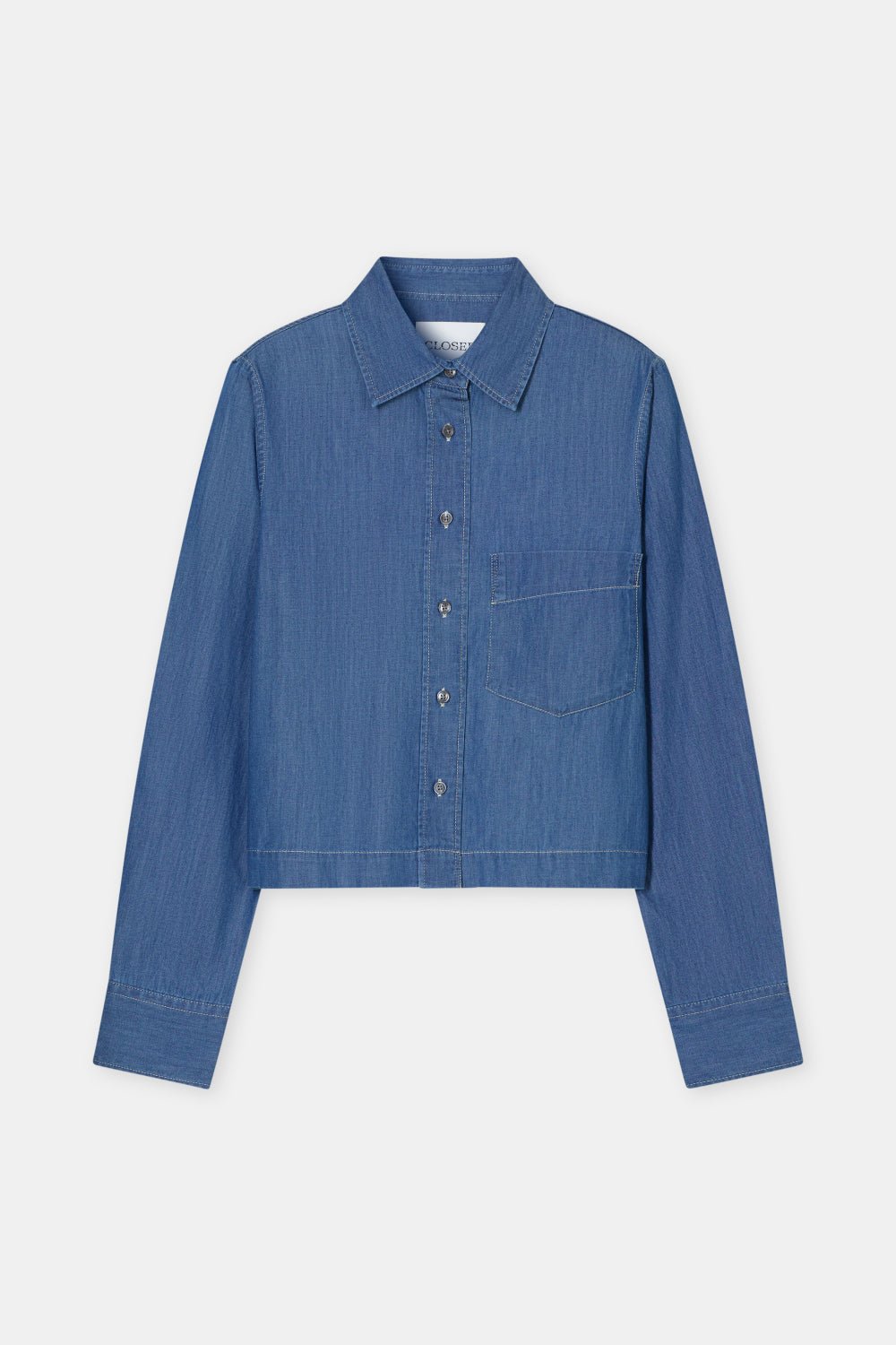 CLOSED CROPPED CLASSIC SHIRT - Den Lille Ida - Closed