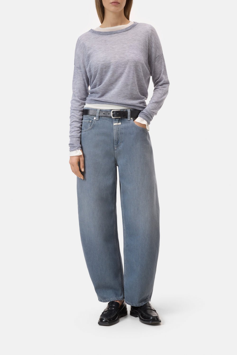 CLOSED JEANS JAZZIE MID GREY - Den Lille Ida - Closed