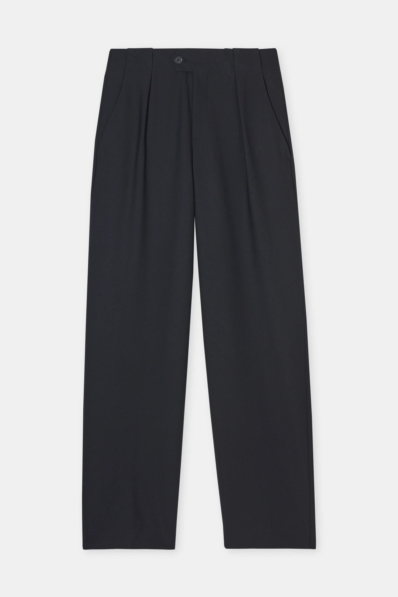 CLOSED MAWSON WIDE PANTS LIGHT WOOL BLACK - Den Lille Ida - Closed