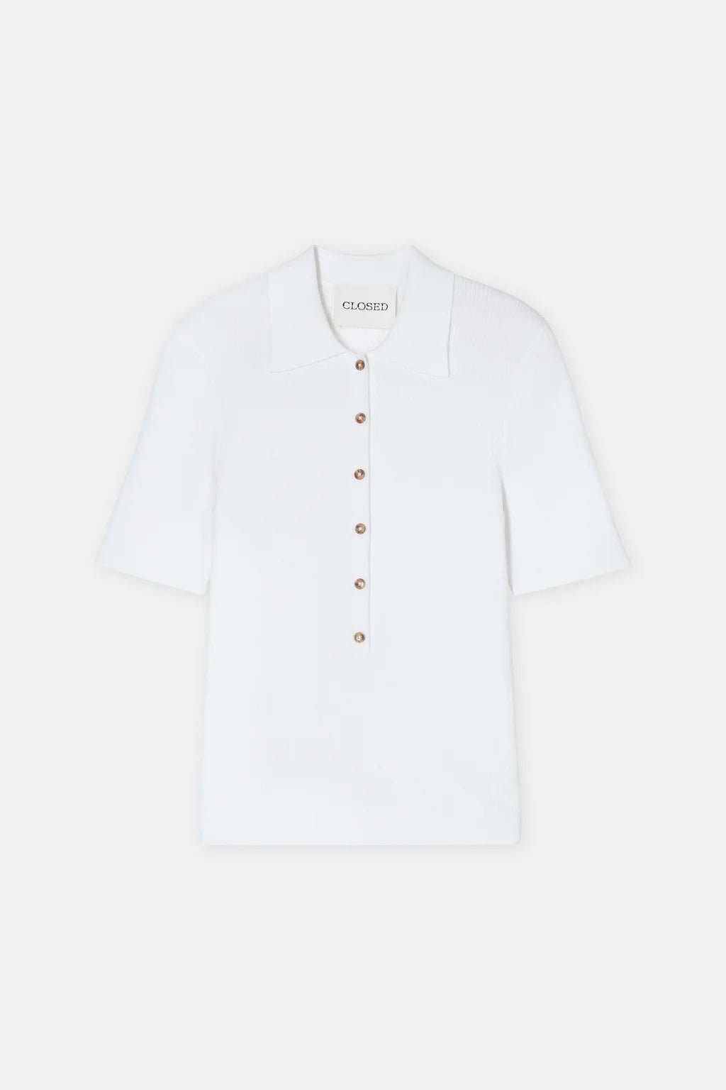 CLOSED POLO SHIRT IVORY - Den Lille Ida - Closed