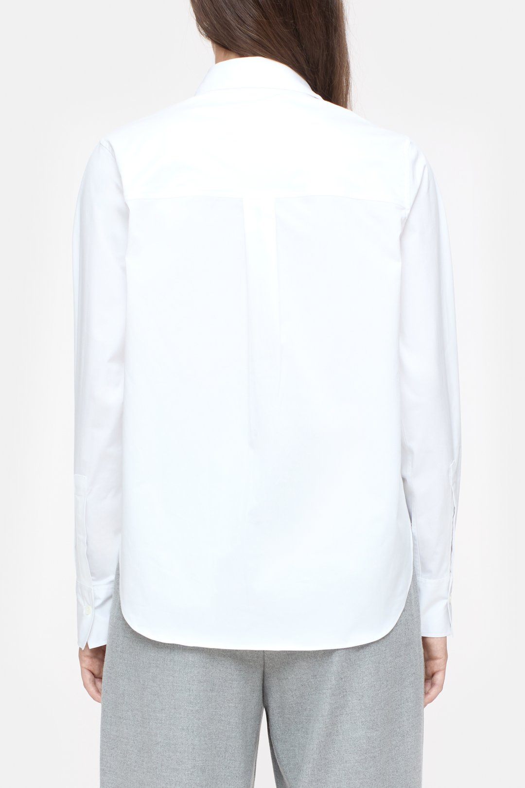 Closed Poplin Blouse White - Den Lille Ida - Closed