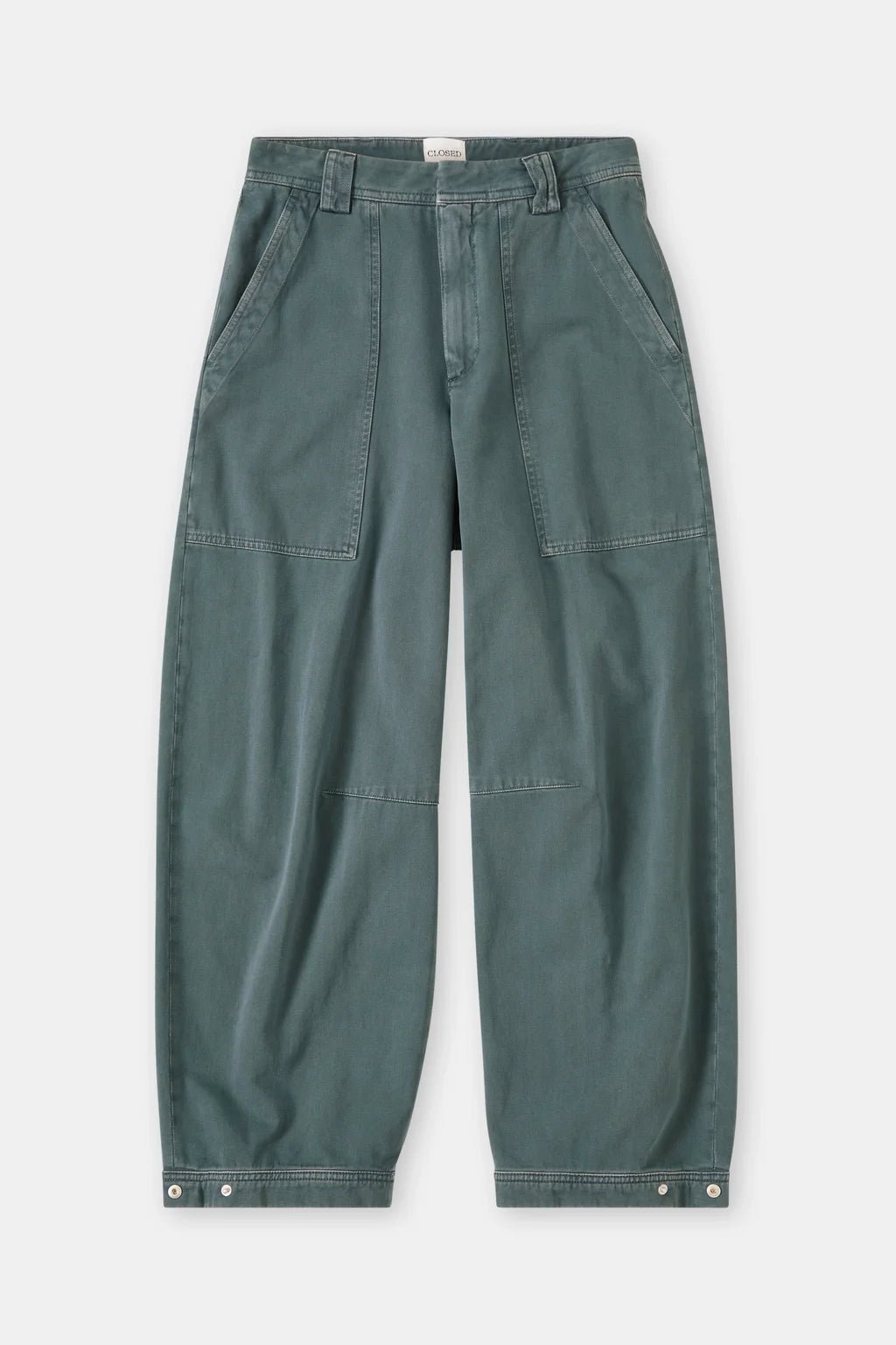 Closed Rhannon Relaxed Pants Pini Green - Den Lille Ida - Closed