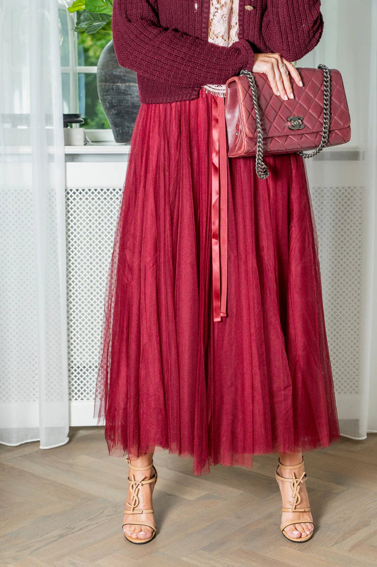 EMM-Copenhagen Daisy Skirt Bordeaux