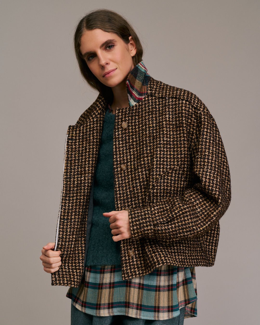 Diega Jacket Bambino Camel - Den Lille Ida - Diega