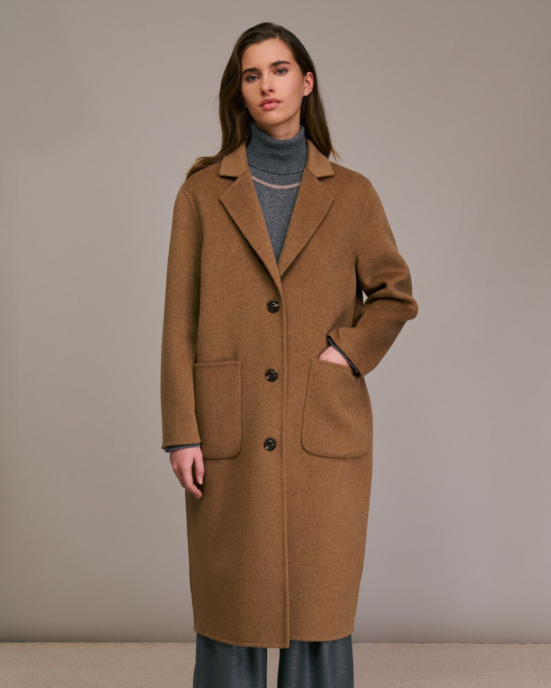 Diega Maiko Coat Camel - Den Lille Ida - Diega