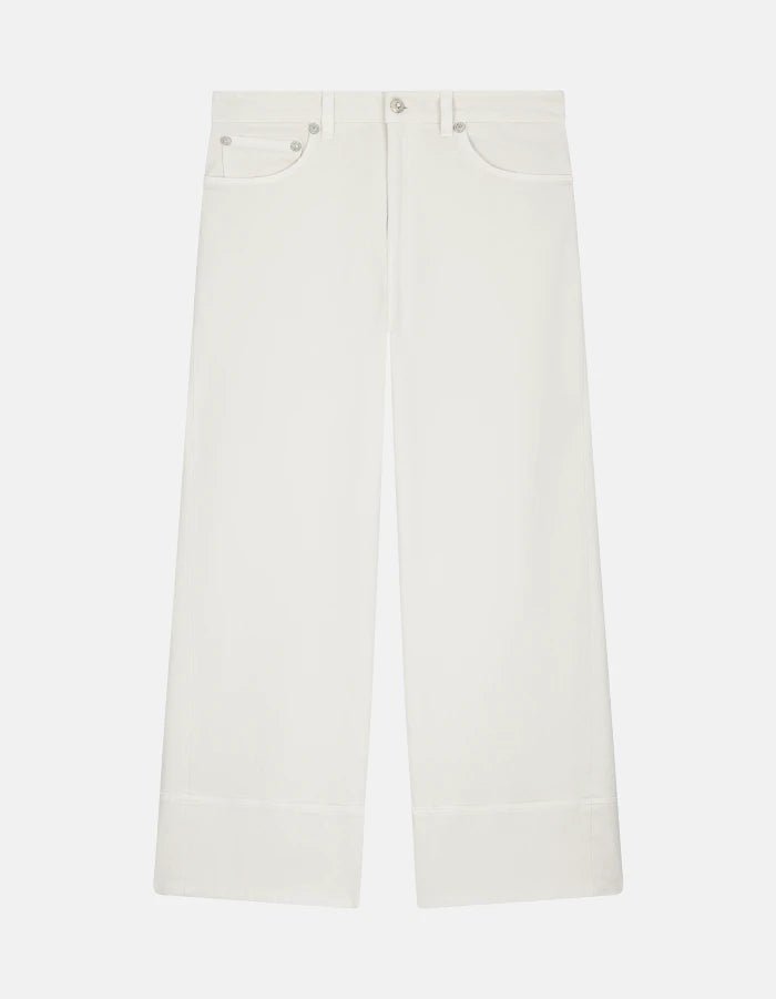 Dondup Ruby Wide - leg Jeans in Stretch Bull Denim - Den Lille Ida - Dondup