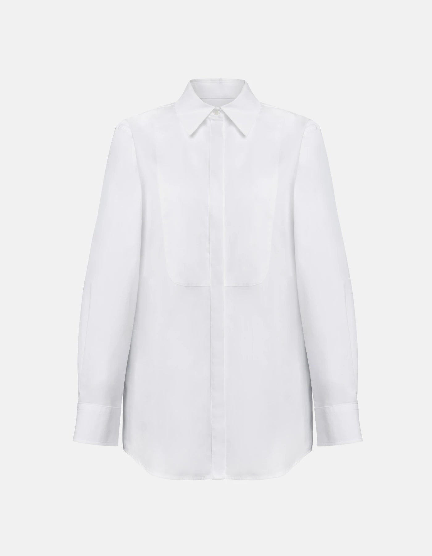 Dondup Shirt Poplin White - Den Lille Ida - Dondup