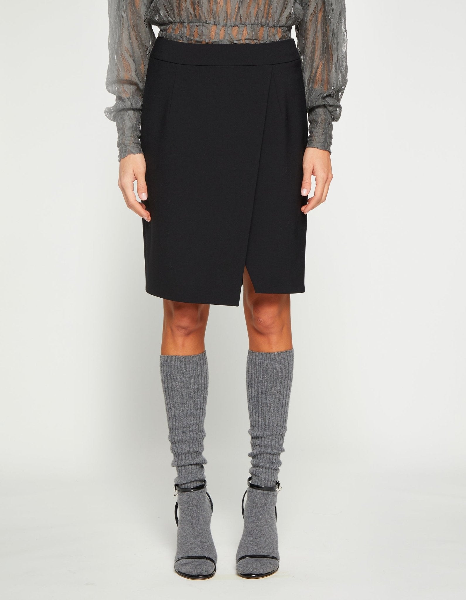 Dondup Skirt Black - Den Lille Ida - Dondup