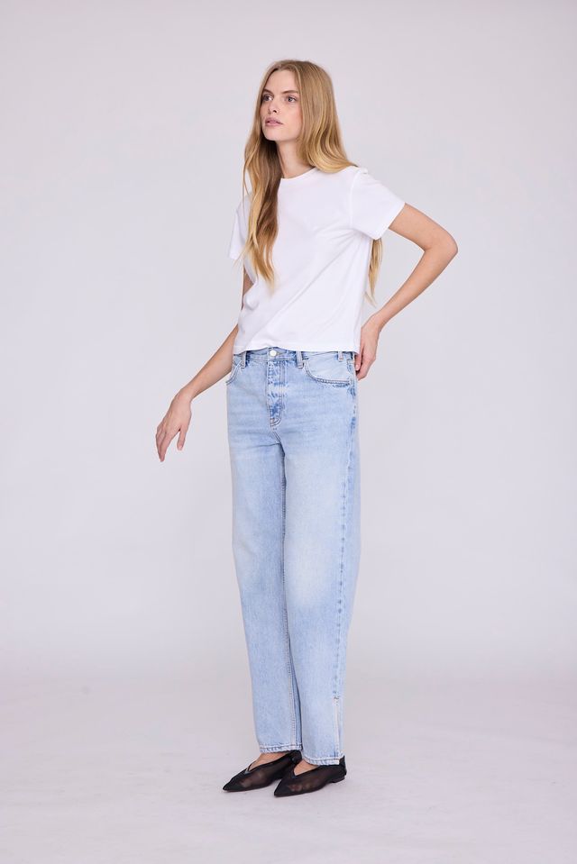 Anine Bing Shelley Tee White