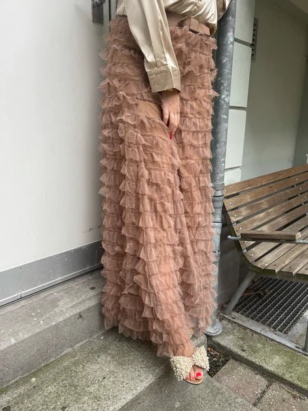 EMM-Copenhagen Tulle Skirt Camel - Den Lille Ida - EMM-Copenhagen