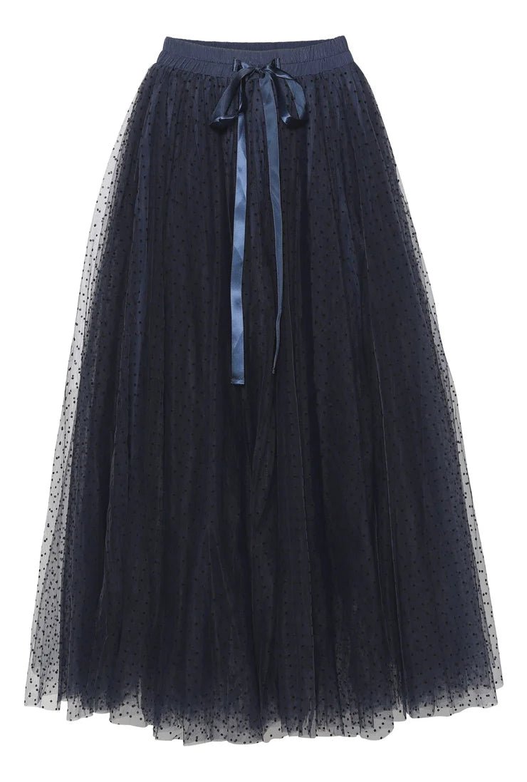 EMM Daisy Skirt Navy Dots - Den Lille Ida - EMM - Copenhagen