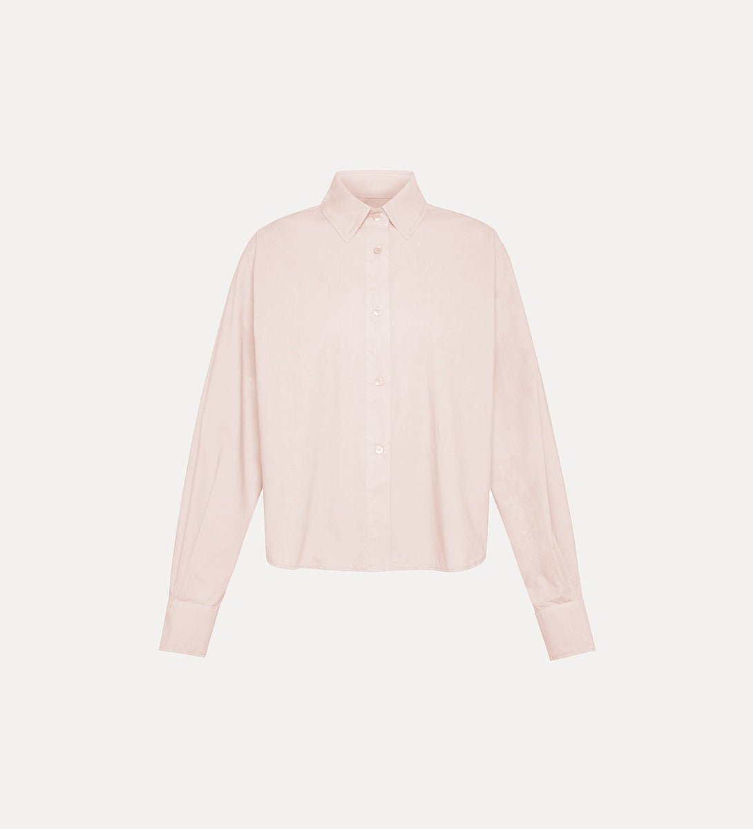 forte_forte boxy–fit shirt in poplin - Den Lille Ida - forte_forte