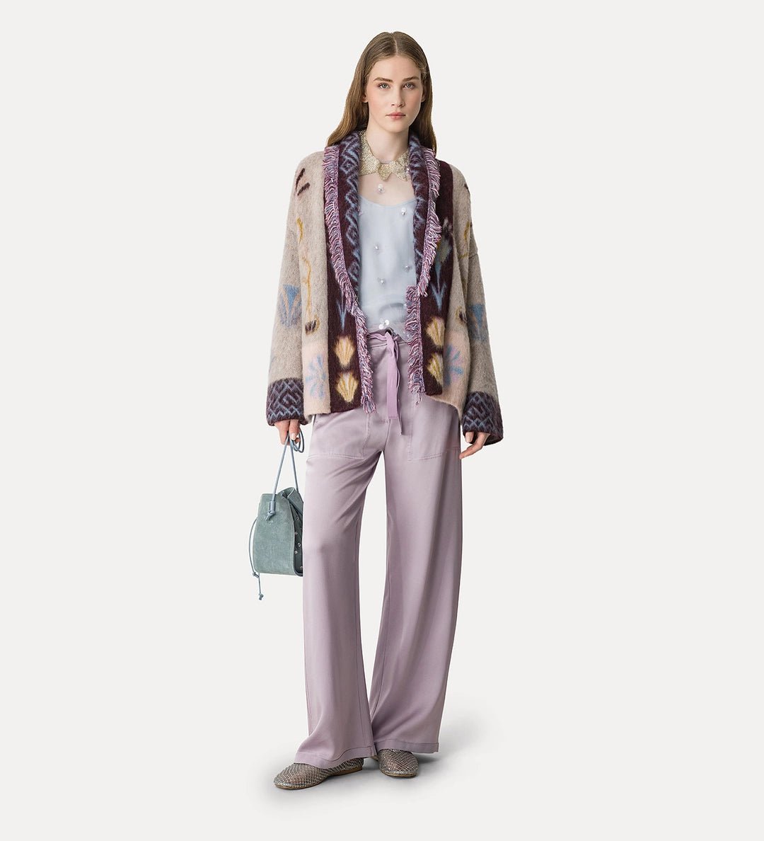 forte forte cardigan in baby alpaca avorio - Den Lille Ida - forte_forte