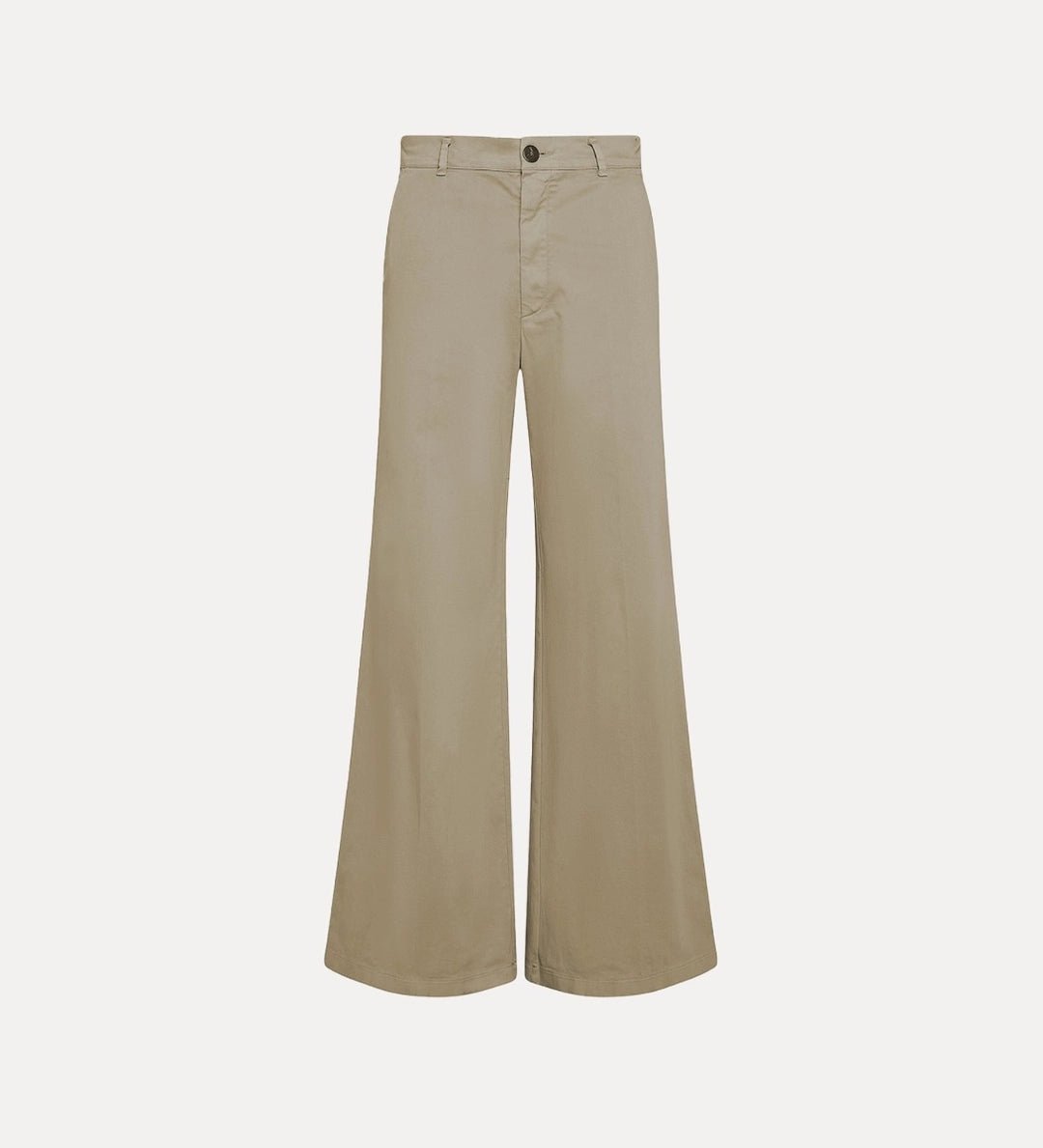 FORTE_FORTE ESSENTIAL TROUSERS IN BRUSHED COTTON TWILL - Den Lille Ida - forte_forte