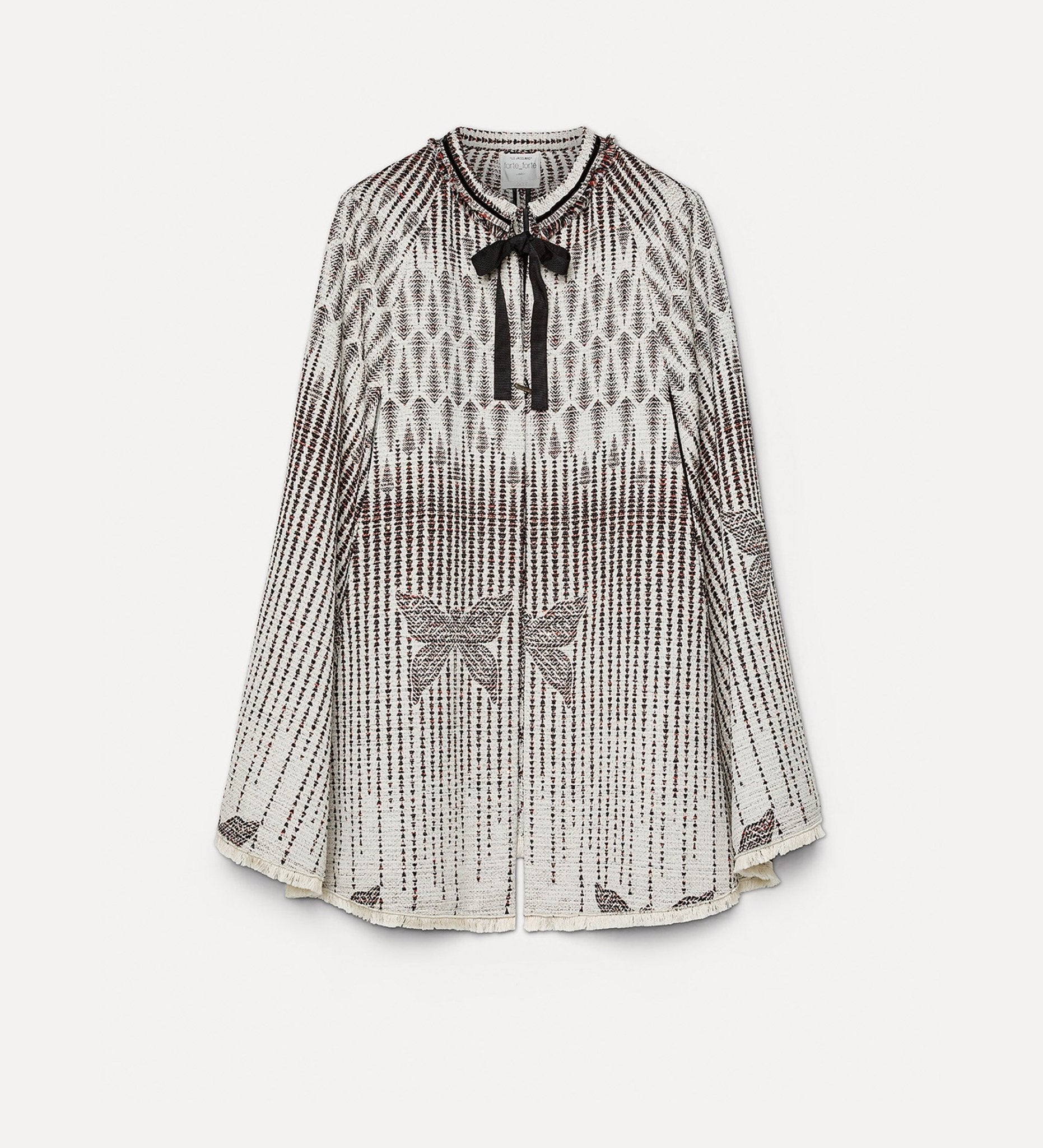 forte_forte “libelle” jacquard cape - Den Lille Ida - forte_forte