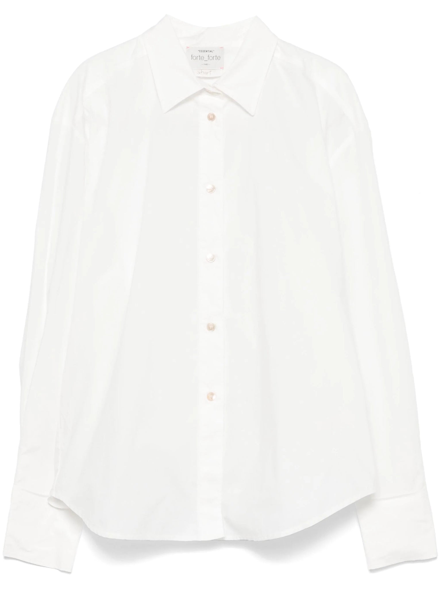 forte_forte poplin shirt white - Den Lille Ida - forte_forte