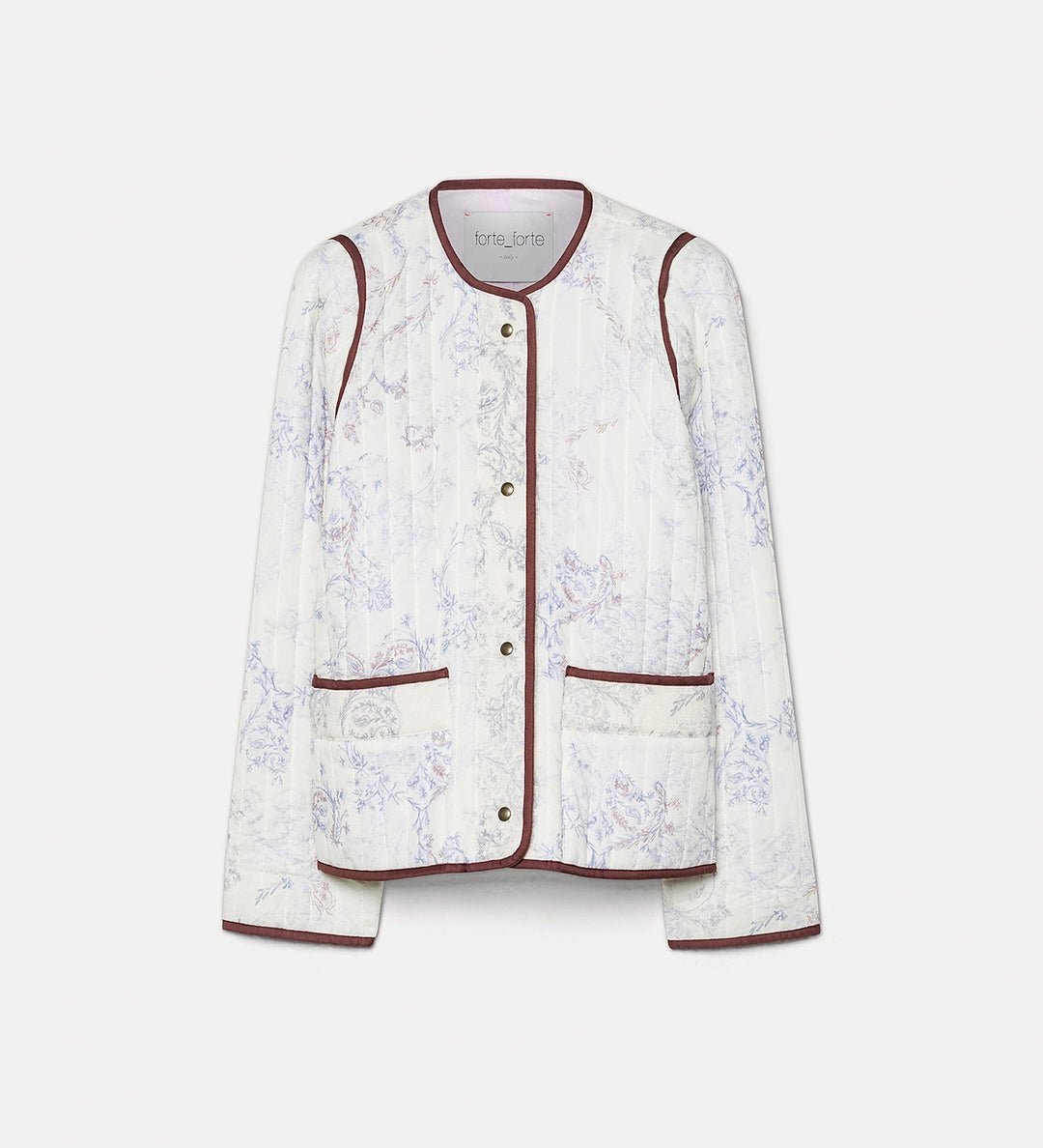 forte_forte quilted blouson “nontiscordardime” glicine - Den Lille Ida - forte_forte