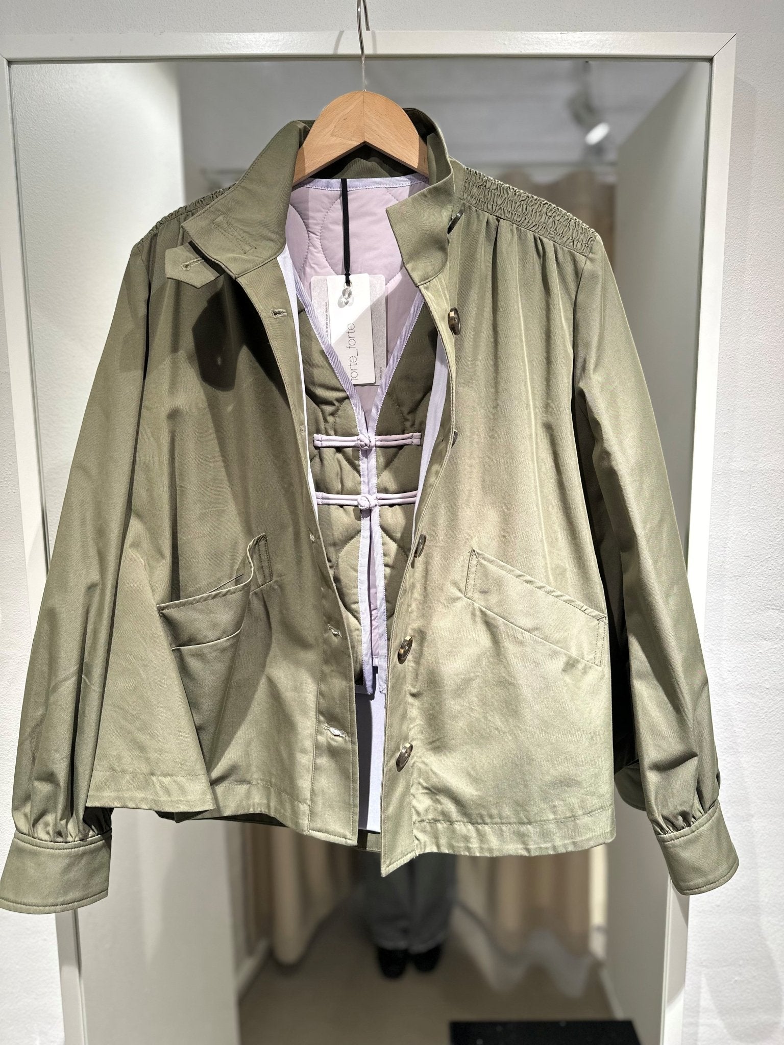 forte_forte rainproof short jacket - Den Lille Ida - forte_forte