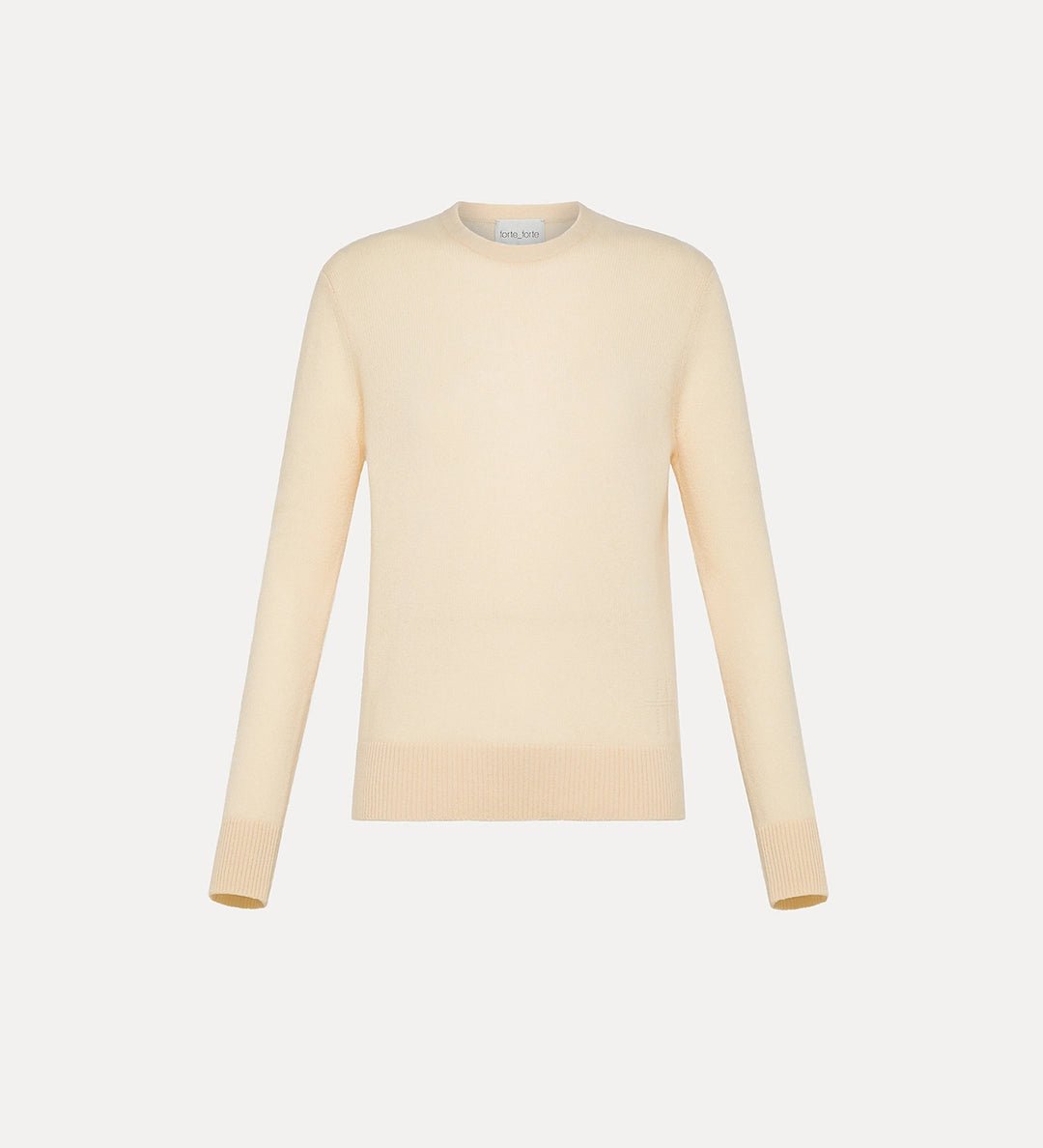 forte_forte round neck knit in cashmere and wool - Den Lille Ida - forte_forte