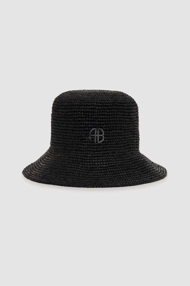 Anine Bing Cabana Bucket Hat Black
