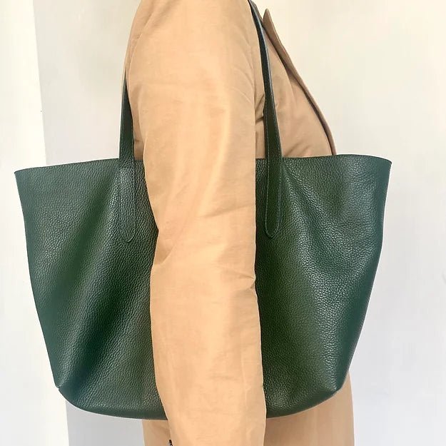 Infinito Karin Leather Tote/Shopper - Den Lille Ida - Infinito