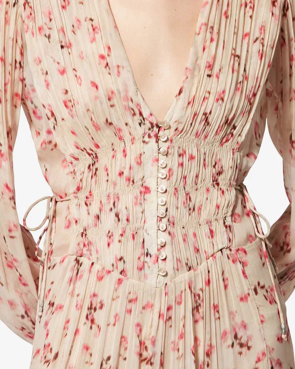 Isabel Marant Briane Dress Beige - Den Lille Ida - Isabel Marant Étoile