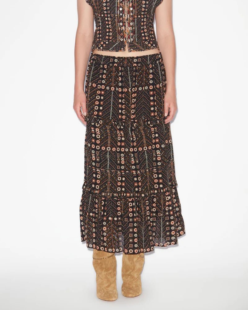 Isabel Marant Diya Skirt Black - Den Lille Ida - Isabel Marant Étoile