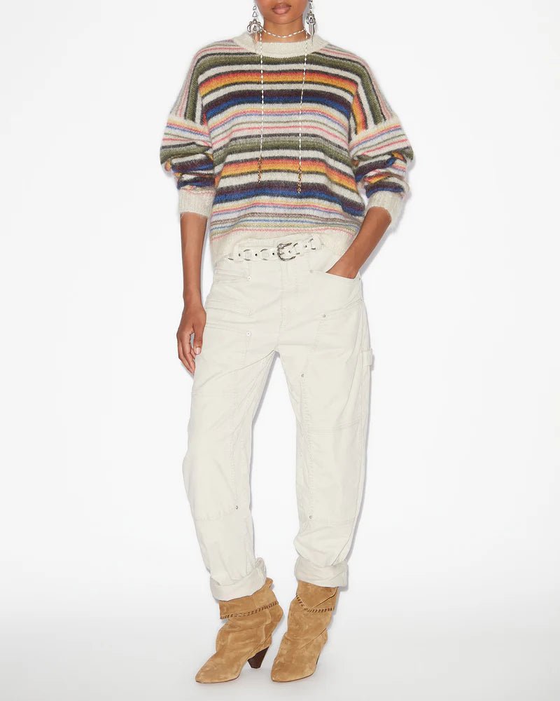 Isabel Marant Drussell Pullover Multicolor - Den Lille Ida - Isabel Marant Étoile