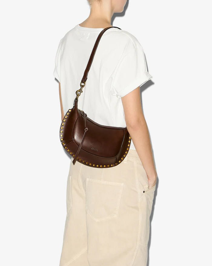 Isabel Marant Étoile OSKAN MOON BAG Chocolate - Den Lille Ida - Isabel Marant Étoile