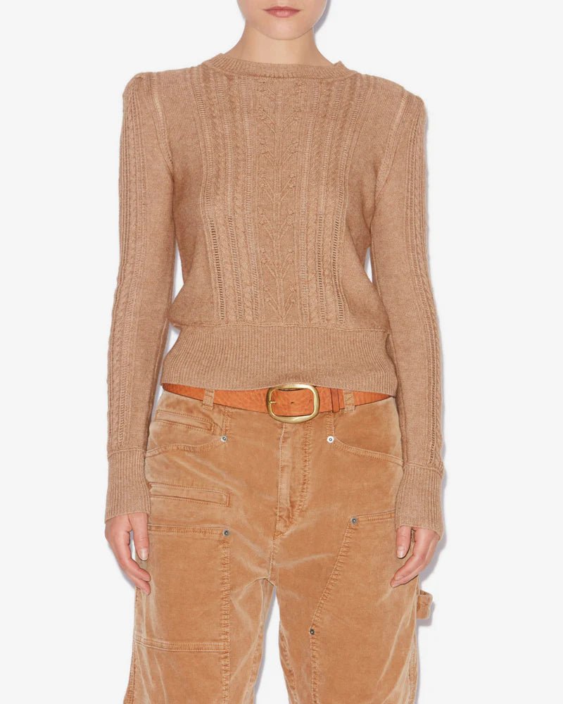 Isabel Marant Kalyn Pullover Camel - Den Lille Ida - Isabel Marant Étoile