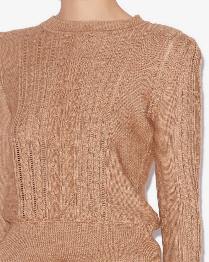 Isabel Marant Kalyn Pullover Camel - Den Lille Ida - Isabel Marant Étoile