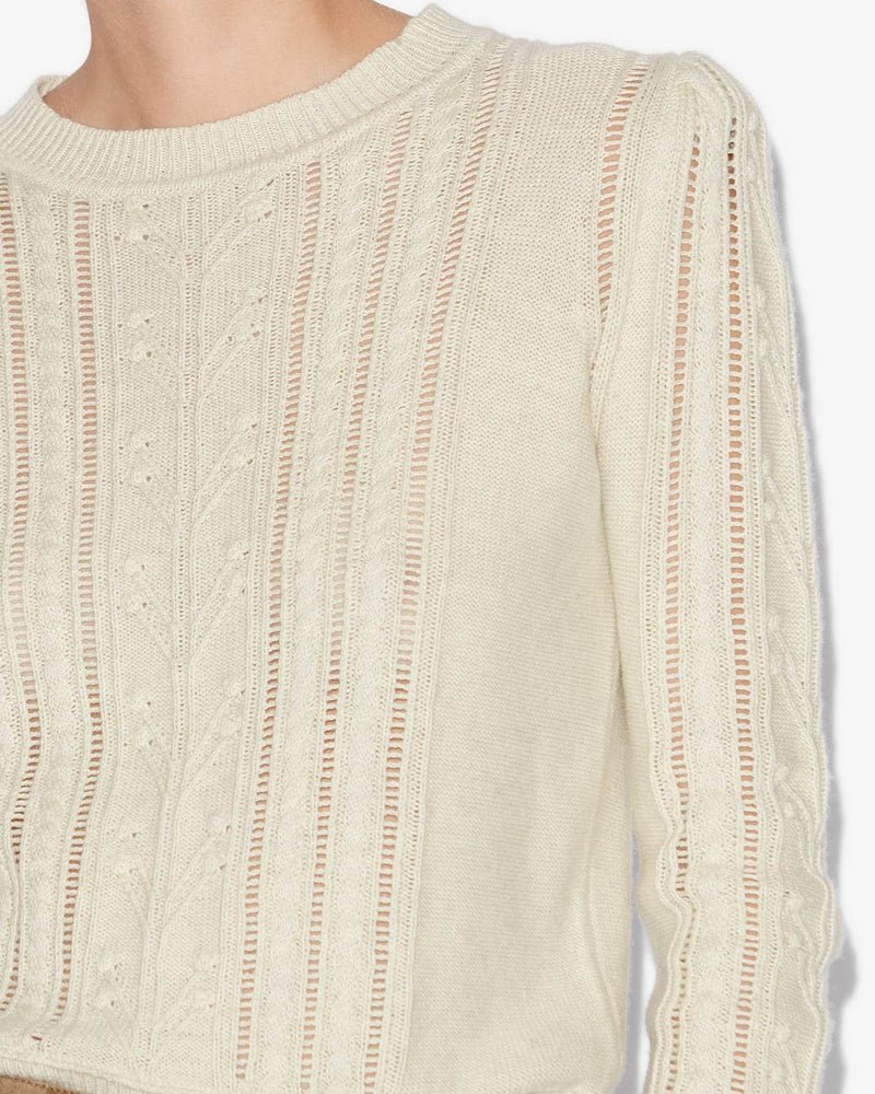 Isabel Marant Kalyn Pullover Light Grey - Den Lille Ida - Isabel Marant Étoile