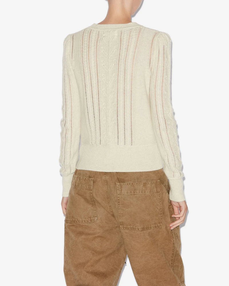 Isabel Marant Kalyn Pullover Light Grey - Den Lille Ida - Isabel Marant Étoile