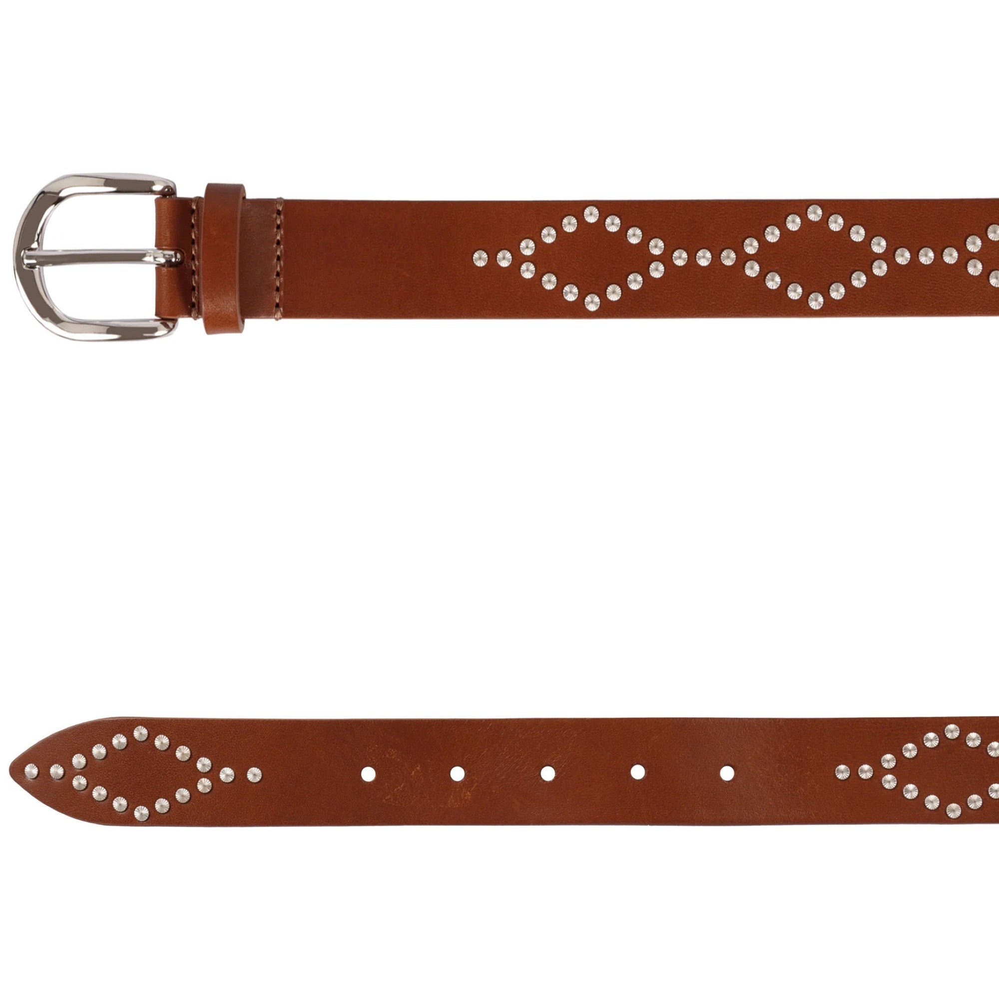 Isabel Marant Liliana Belt Cognac/Silver - Den Lille Ida - Isabel Marant Étoile