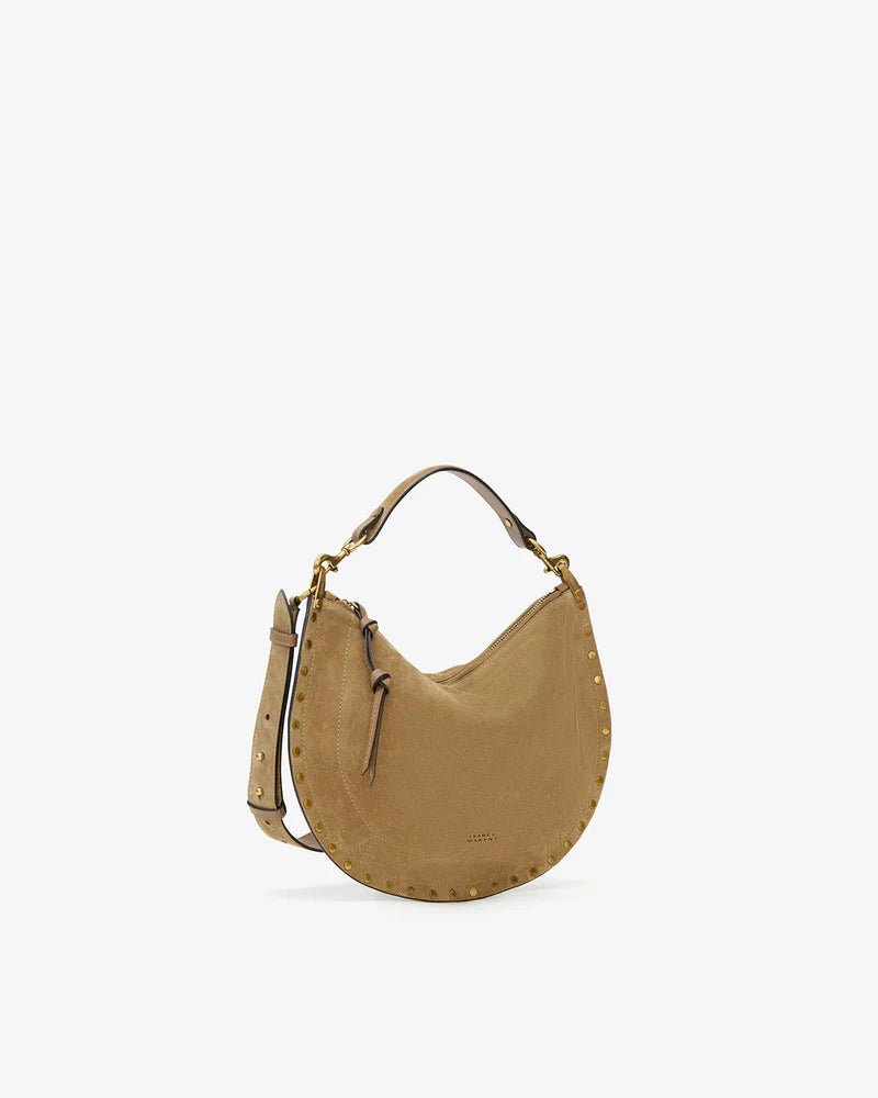 Isabel Marant Oskan Soft Zip Shoulder Strap Taupe - Den Lille Ida - Isabel Marant Étoile