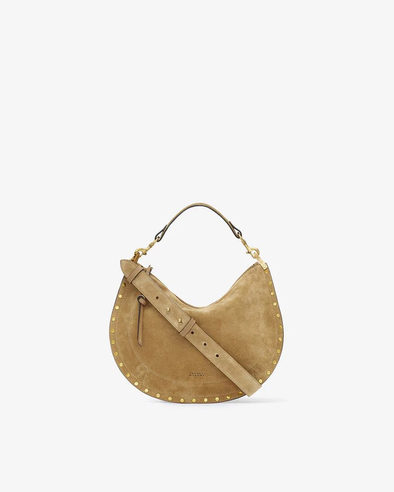 Isabel Marant Oskan Soft Zip Shoulder Strap Taupe - Den Lille Ida - Isabel Marant Étoile