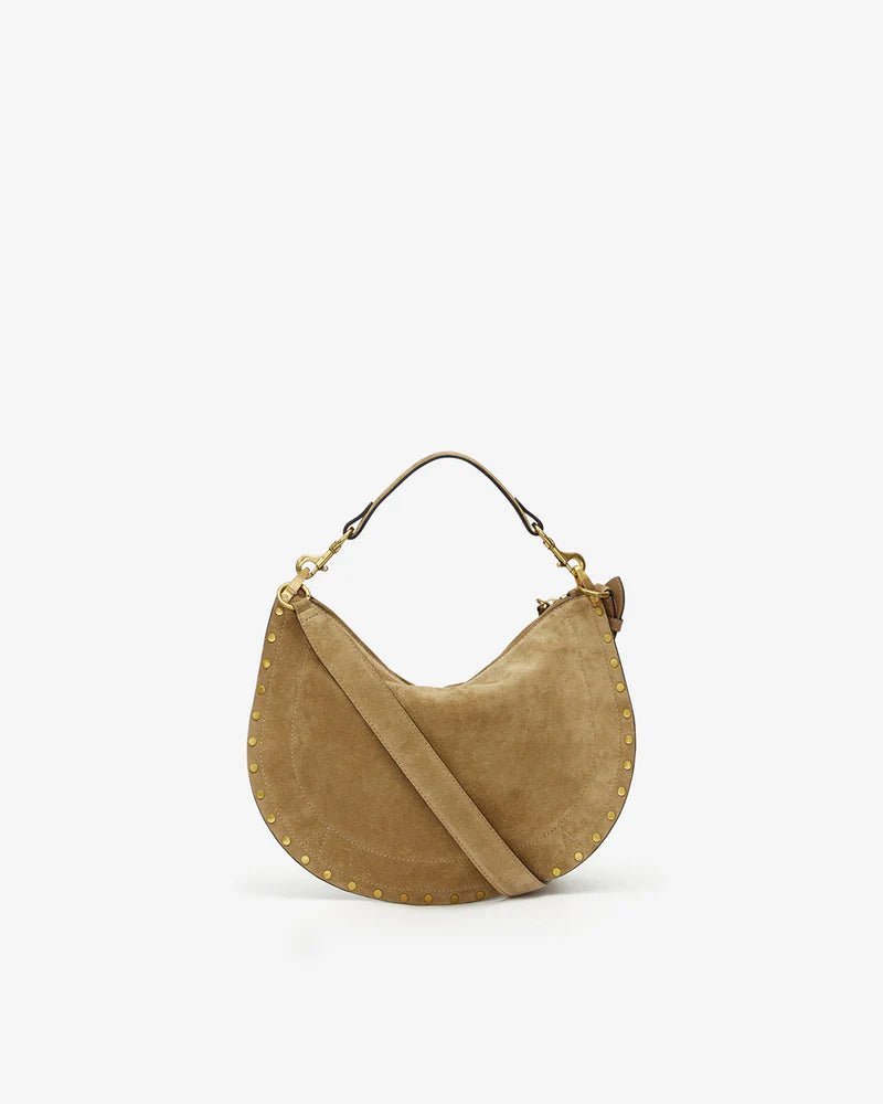 Isabel Marant Oskan Soft Zip Shoulder Strap Taupe - Den Lille Ida - Isabel Marant Étoile