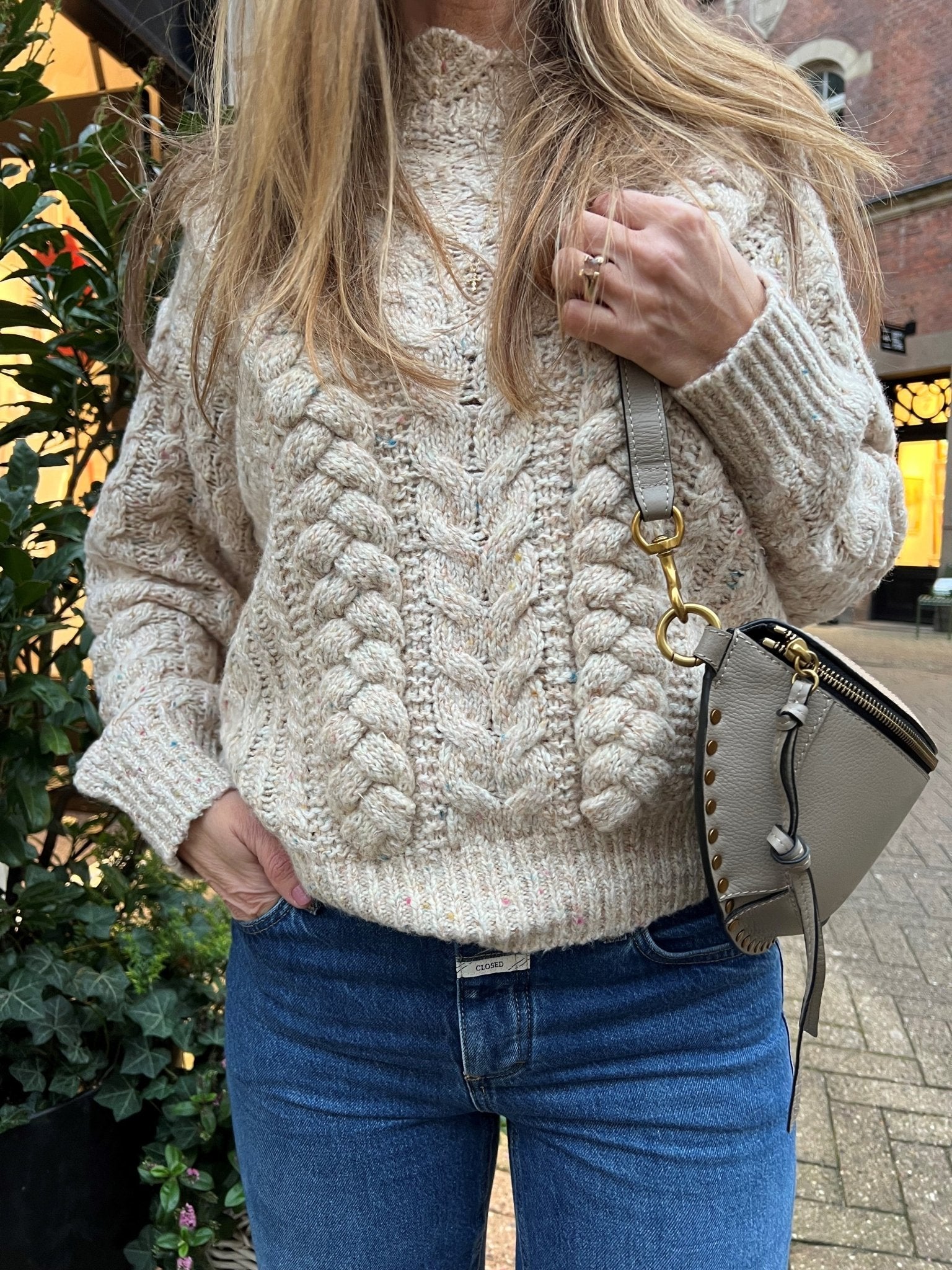 Isabel Marant Padova Sweater Ecru - Den Lille Ida - Isabel Marant Étoile