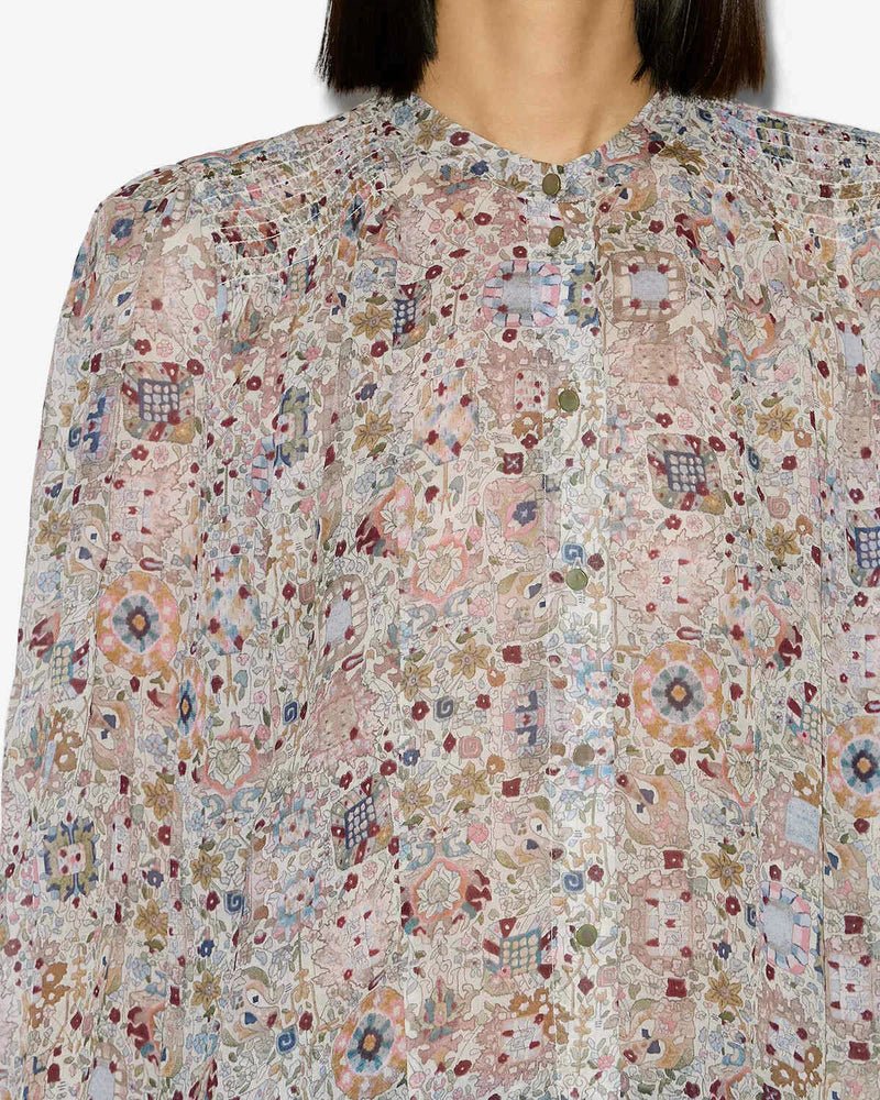 Isabel Marant shirt Noeline Ecru - Den Lille Ida - Isabel Marant Étoile