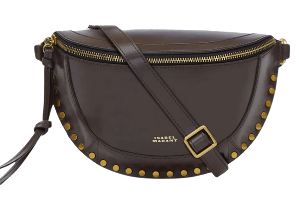 新品 ISABEL MARANT SKANO ベルトバッグ Skano bag Woman black | ISABEL MARANT Official online store