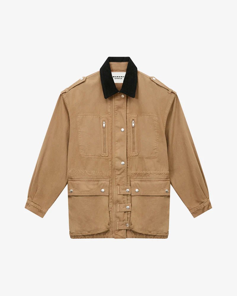 Isabel MarantJoana Jacket Khaki - Den Lille Ida - Isabel Marant Étoile