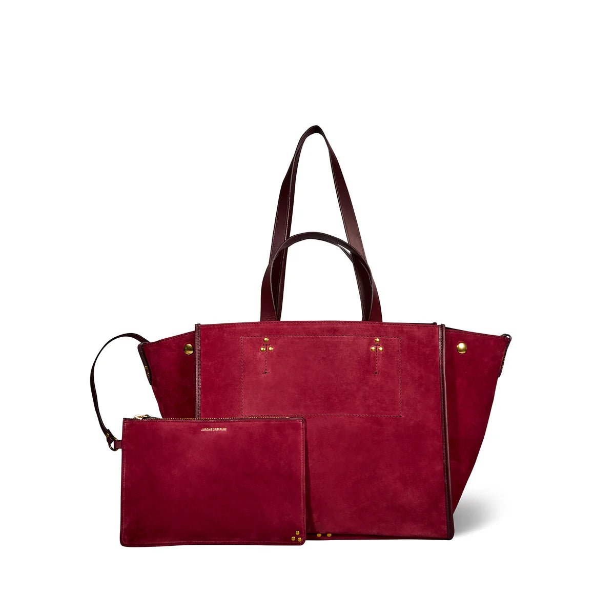 Jerome Dreyfuss Leon M Split Suede Burgundy - Den Lille Ida - Jérôme Dreyfuss