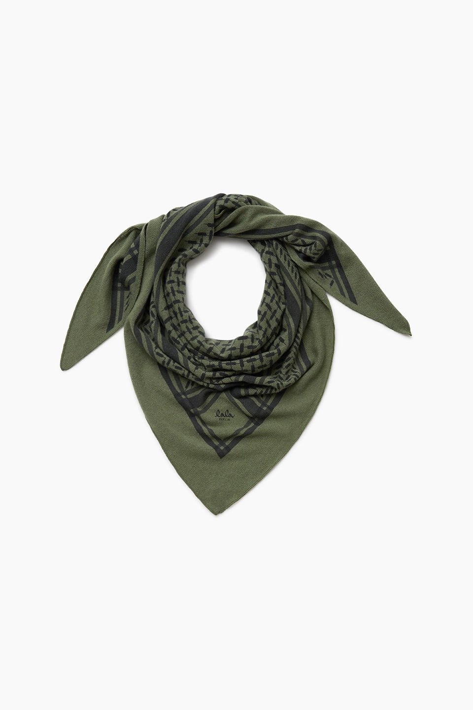 Triangle Trinity Cashmere MOSS/ASPHALT M - Den Lille Ida - Lala Berlin