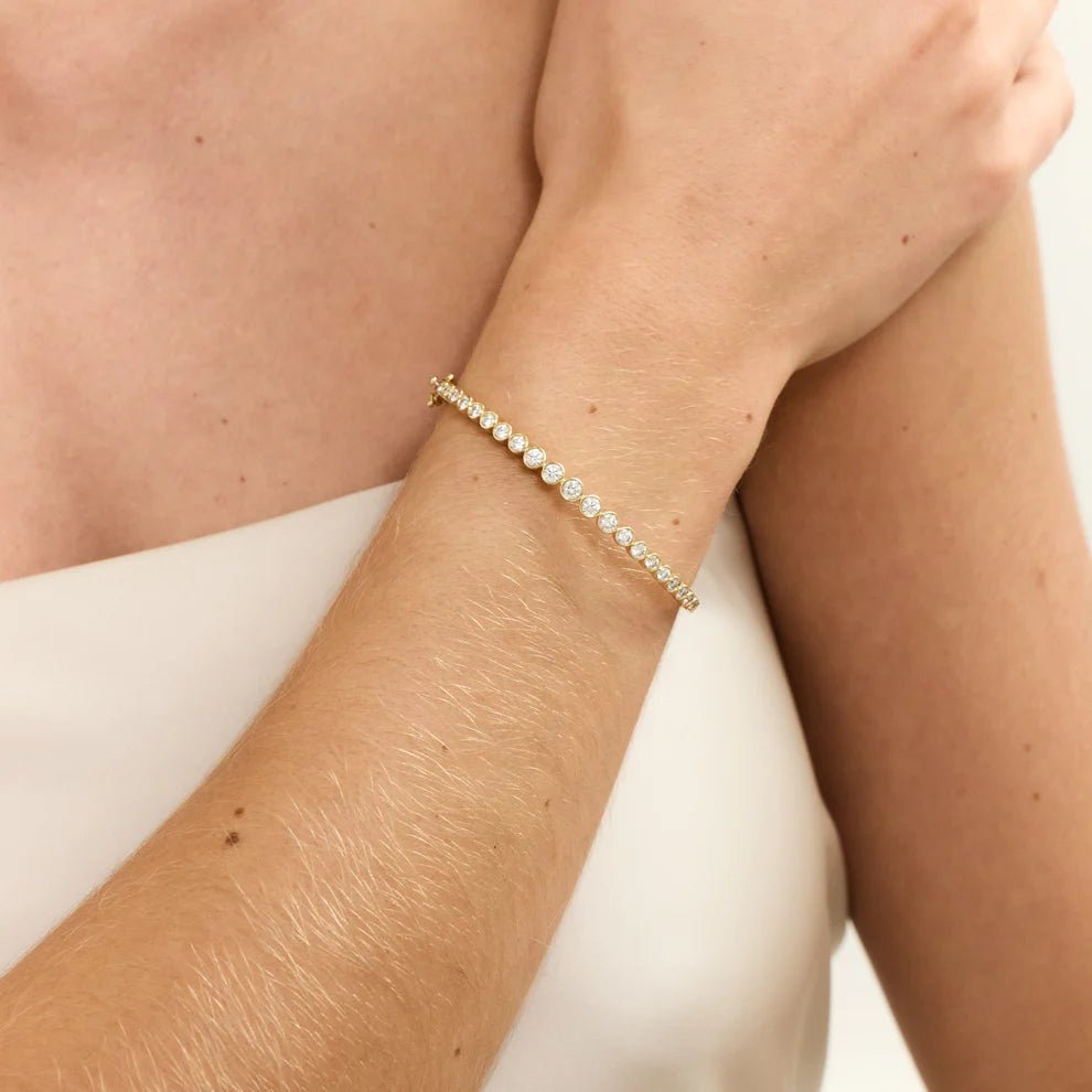 Le Soonar Bezel Bangle - Den Lille Ida - Le Soonar