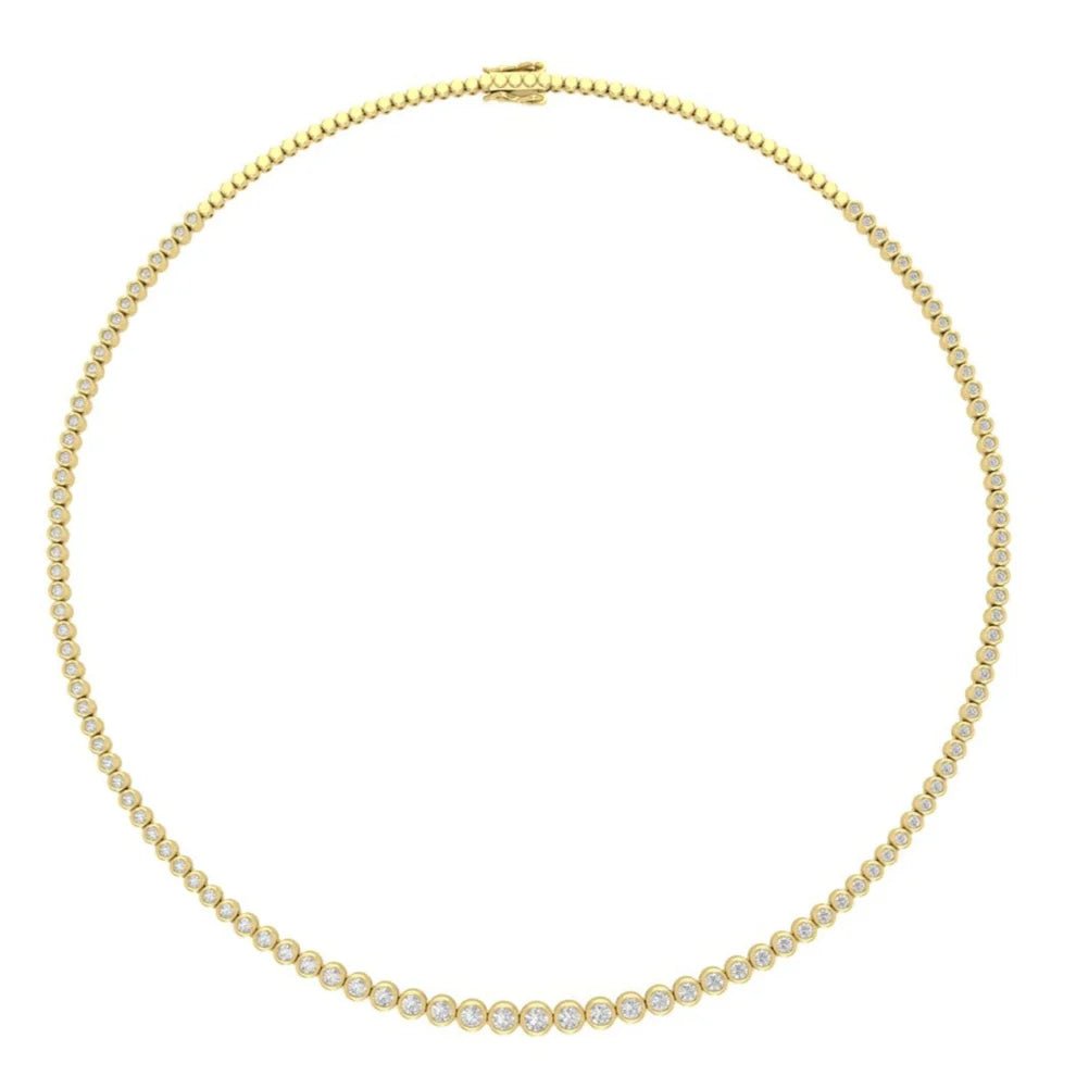 Le Soonar Ella Tennis Necklace - Den Lille Ida - Le Soonar