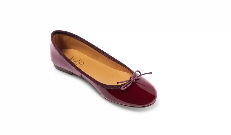 Lolo the Ballerina Capri Patent Bordo - Den Lille Ida - Lolo the Ballerina