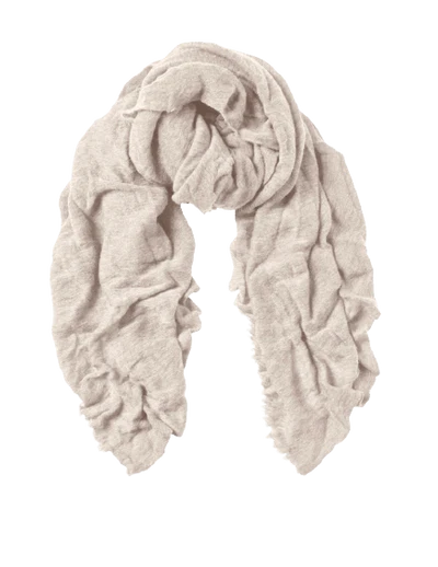 Natura Cashmere Milano Luxury Scarf Light Beige